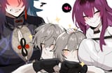__trailblazer_stelle_kafka_caelus_and_blade_honkai_and_1_more_drawn_by_kurenaiz_kuayrenaiz__df8c6bcb055606a890ba577d167724bc