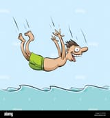 a-cartoon-man-performing-a-belly-flop-in-the-water-HY0YR9-699507138