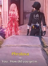 Phrolova how did you get in