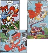 Fleetway Tails get hit in the groin