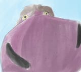 Giant Susie sniff