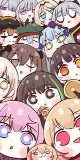 peeking