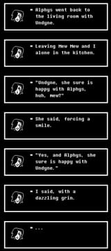 mettaton alphys