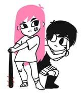 Aubrey &amp; Omoriboy Chibi @Yzomiris