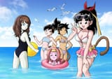 HeroesGirls-beach