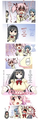 Homu boobs