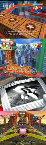 Amy interrogates Sonic