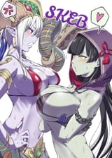 __ragnaraika_chain_coils_and_reptilianne_echidna_yu_gi_oh_drawn_by_aoi_takeru__sample-c1f9088746b21ab84704a2af717e49e0