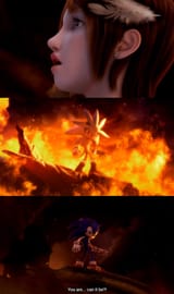 Elise Mistakes Sonic for Silver