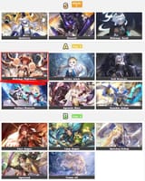2025-07-26 13_50_14-Tier table ｜new bullet environment compatible【 Shadowverse Worlds Beyond】 - Game