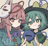 __komeiji_koishi_and_hata_no_kokoro_touhou_drawn_by_warabe_be_san__3961b06264d67373ca70302e77bf7ed5