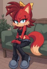Fiona on the casting couch