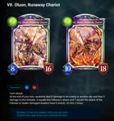 Oluon, Runaway Chariot