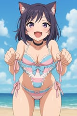 Holding panties (3)