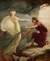 Catharine_Adelaide_Sparkes_-_Orpheus_and_Euridice_-_(MeisterDrucke-334430)