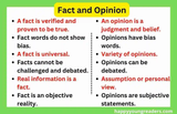 fact and opinion