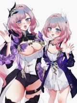 __elysia_cyrene_inoue_marina_and_yanning_honkai_and_2_more_drawn_by_komay_okomay05me__ddb2fb8e4499503c163a3d87a9164cdb