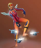 u