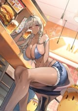 Nina Friede Drinking