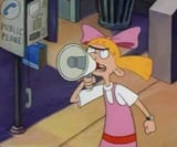 Hey Arnold! - Helga with megaphone