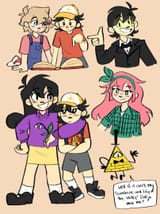 gravity falls x Omori @PostPacific_