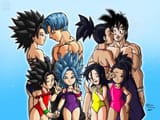 Goten Kale Trunks Caulifla good goten