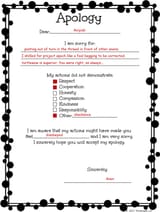 apology