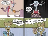 burgerpants winning question mark