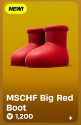 MSCHF Big Red Boot