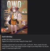 HBD Owo