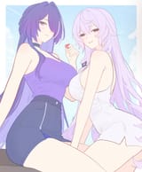 __acheron_and_black_swan_honkai_and_1_more_drawn_by_samlatte__6ed266672cd1385bc64cf310dfe11964