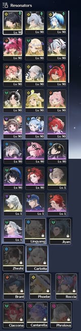 2.5 characters