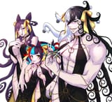 __bb_ashiya_douman_murasaki_shikibu_sei_shounagon_and_bb_dubai_fate_and_1_more_drawn_by_ria_ria89921957__1896a44a0e191aa699672f567829d999