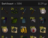 dark beast loot