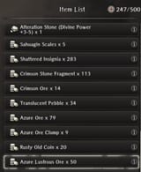 sellitems