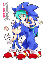 render_sonic_hatsune_miku_by_shirochan92-d7cnb6w