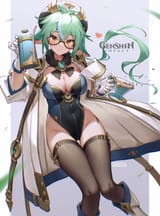 sucrose genshin_impact_drawn_by_bilibili_xiaolu__9718440c083ceeb4a66f58f35417f291