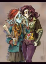 ut_at_school__swap_undyne___mtt__speedpaint__by_arainmorn-daka5q2