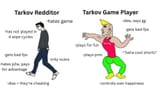 redditor vs player