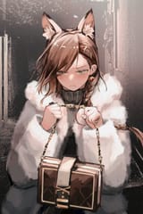 sad wolf