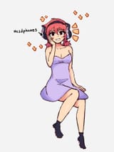 Popcorn Girl in Molly&#039;s dress