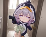 03028-1739702642-detailed face, detailed eyes, shiny hair, absurdes, highres, dynamic pose, masterpiece, best quality, official art, cel shaded,
