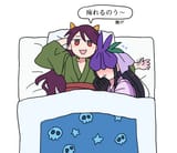 __yomotsu_hisami_and_nippaku_zanmu_touhou_drawn_by_re_ghotion__ce985be5742fa0d8a87201fa86605f99