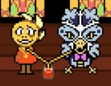 mk and snowy