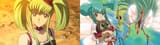 Code Geass and 5D&#039;s green hair girls