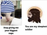 sleepiest soldier