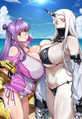 2girl, 1__rotte (1109)__, 0.9__hungry clicker, zantyarz__, 1.5__kagami hirotaka_ s-3724922900