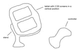 Tablet for playing DS games