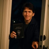 Todd Howard breaks into your house at night to sell you another copy of Skyrim