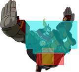 GGST Potemkin j.D Hitbox